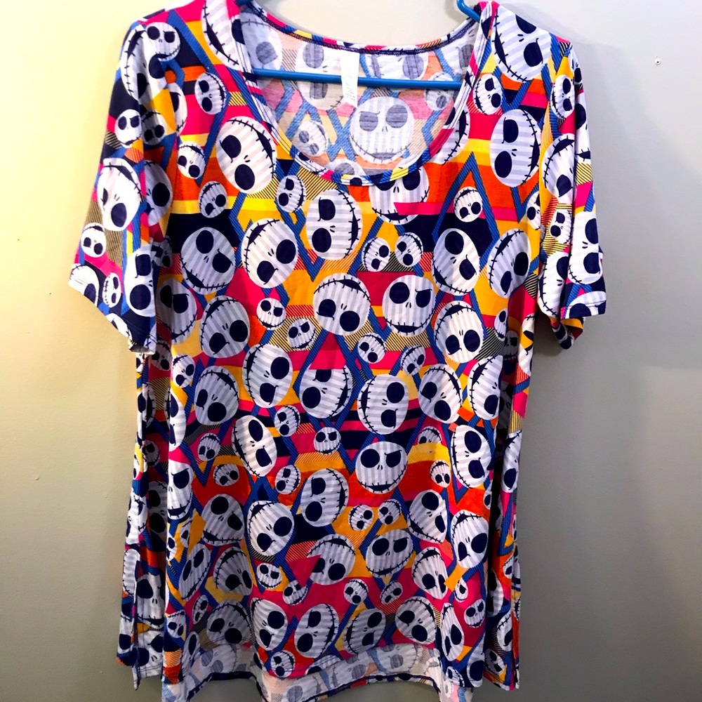 Lularoe Jack Skeleton Soft T-Shirt